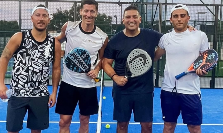 Robert Lewandowski na padlu z... BYŁYM PIŁKARZEM REALU MADRYT :D